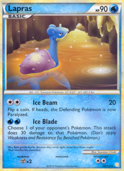 Lapras - HeartGold & SoulSilver (Rare) [HS-24]