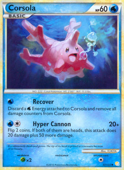 Corsola - HeartGold & SoulSilver (Uncommon) [HS-37]