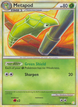 Metapod - HeartGold & SoulSilver (Uncommon) [HS-46]