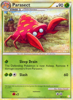 Parasect - HeartGold & SoulSilver (Uncommon) [HS-48]