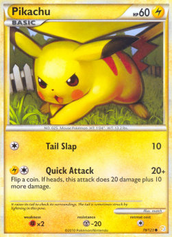 Pikachu - HeartGold & SoulSilver (Common) [HS-78]