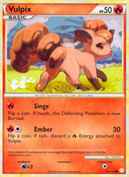 Vulpix - HeartGold & SoulSilver (Common) [HS-87]