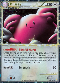 Blissey - HeartGold & SoulSilver (Ultra Rare) [HS-106]