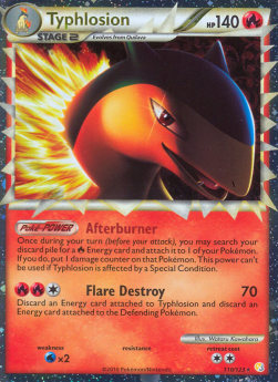 Typhlosion - HeartGold & SoulSilver (Ultra Rare) [HS-110]