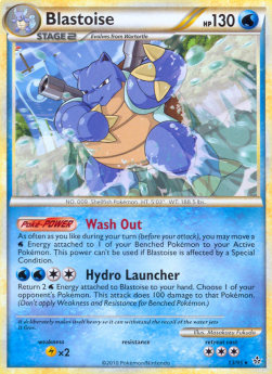 Blastoise - Unleashed (Rare) [UL-13]