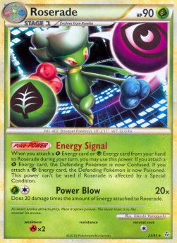 Roserade - Unleashed (Rare) [UL-23]