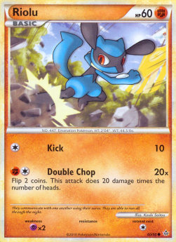 Riolu - Unleashed (Common) [UL-60]