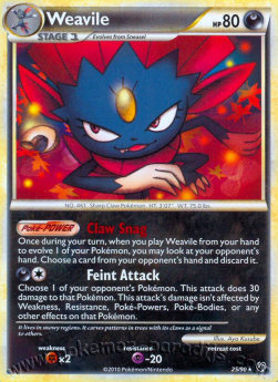 Weavile - Undaunted (Rare) [UD-25]