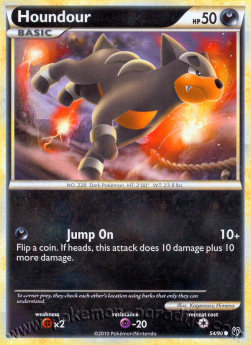 Houndour - Undaunted (Common) [UD-54]