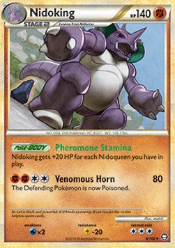 Nidoking - Triumphant (Holo Rare) [TM-6]