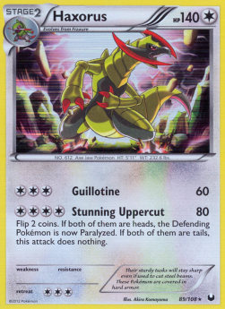 Haxorus - Dark Explorers (Holo Rare) [DEX-89]