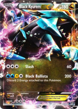 Black Kyurem EX - Plasma Storm (Ultra Rare) [PLS-95]
