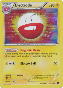 Electrode - Plasma Freeze (Holo Rare) [PLF-33]