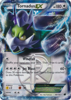 Tornadus EX - Plasma Freeze (Ultra Rare) [PLF-98]