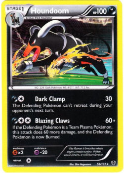 Houndoom - Plasma Blast (Holo Rare) [PLB-56]