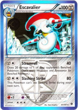 Escavalier - Plasma Blast (Rare) [PLB-61]