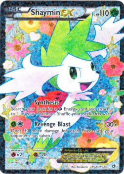 Shaymin EX - Legendary Treasures (Ultra Rare) [LTR-RC21]