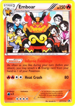 Emboar - Legendary Treasures (Holo Rare) [LTR-27]