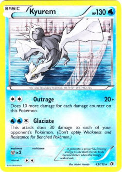 Kyurem - Legendary Treasures (Holo Rare) [LTR-43]