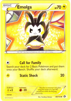 Emolga - Legendary Treasures (Uncommon) [LTR-49]