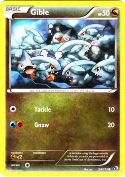 Gible - Legendary Treasures (Common) [LTR-94]