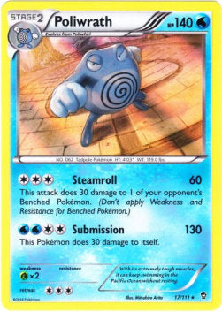 Poliwrath - Furious Fists (Holo Rare) [FFI-17]