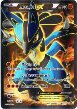 Lucario EX - Furious Fists (Holo Rare) [FFI-107]