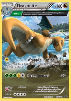 Dragonite - Roaring Skies (Holo Rare) [ROS-52]