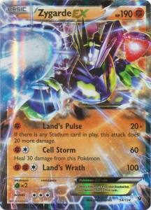 Zygarde EX - Fates Collide (Ultra Rare) [FCO-54]
