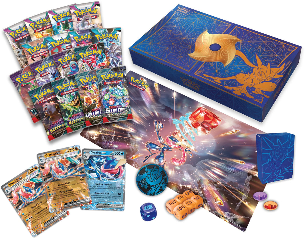 Pokémon TCG: Greninja ex Ultra Premium Collection Kortspil