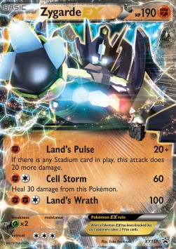 Zygarde EX - XY Black Star Promos (Promo) [XYPR-151]