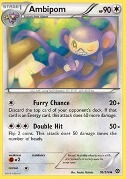 Ambipom - Steam Siege (Uncommon) [STS-91]