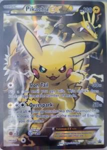 Pikachu EX - XY Black Star Promos (Promo) [XYPR-124]