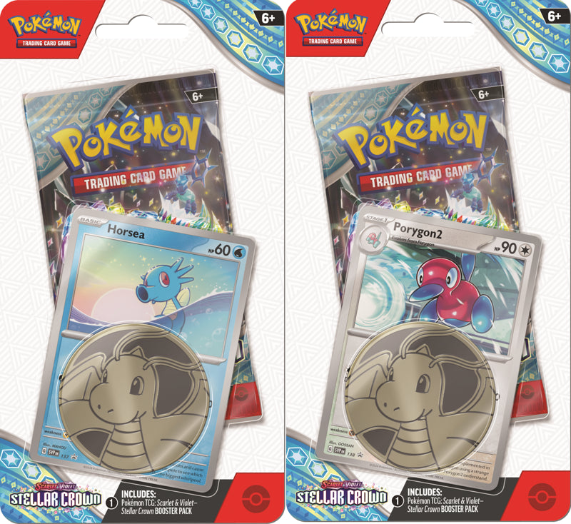 Pokémon TCG: Scarlet & Violet: Stellar Crown Checklane Blister Pack