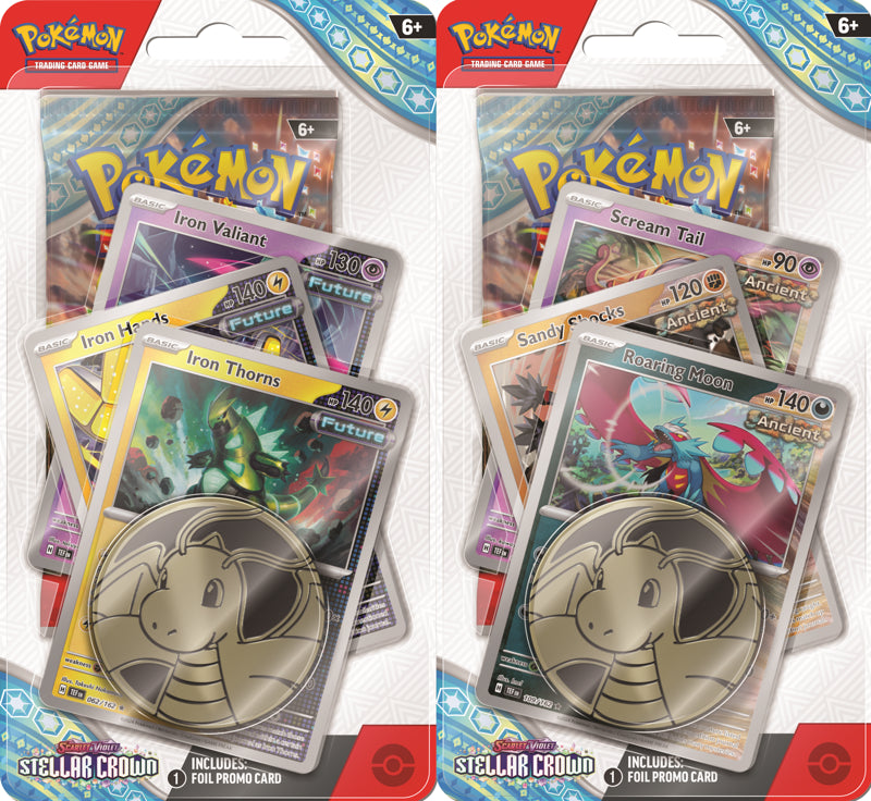 Pokémon TCG: Scarlet & Violet: Stellar Crown Premium Checklane Blister Pack
