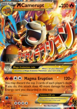 M Camerupt EX - XY Black Star Promos (Promo) [XYPR-198]