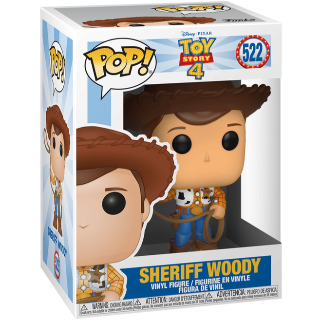 Funko POP! - Toy Story: Sheriff Woody #522 Figur