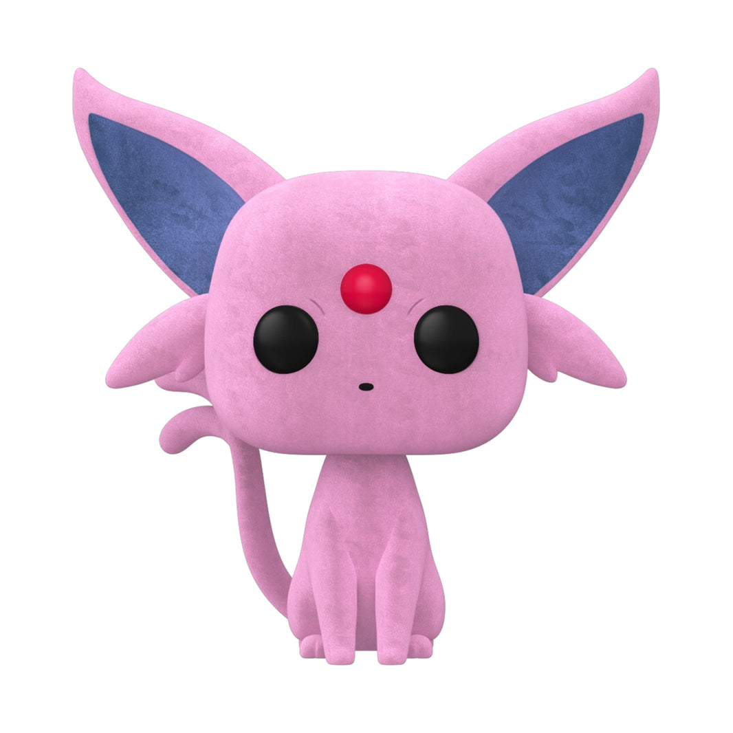 Funko POP! Pokémon Espeon #884 Flocked Figur