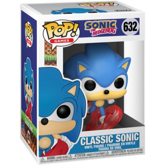 Funko POP! Sonic the Hedgehog Classic Sonic #632 Figur