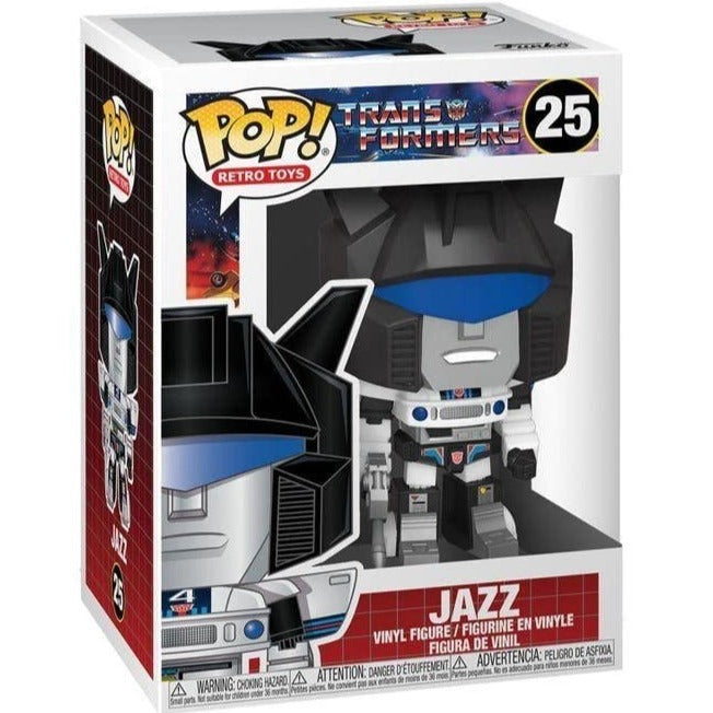 Funko POP! - Transformers: Jazz #25 Action- og legetøjsfigurer Funko POP!
