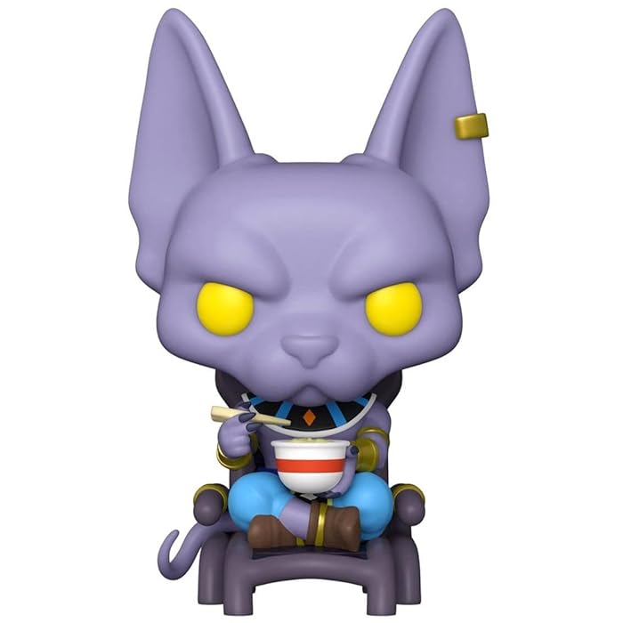 Funko POP! - Dragon Ball Super: Beerus (Eating Noodles) #1110 (Special Edition) Figur