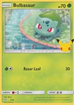 Bulbasaur - McDonald's Collection 25th Anniversary (Promo) [MCD25-1]