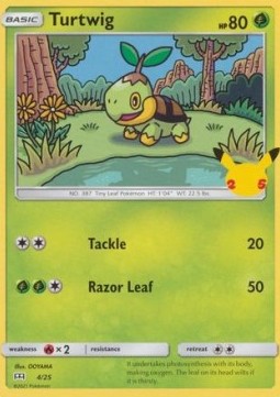 Turtwig - McDonald's Collection 25th Anniversary (Promo) [MCD25-4]