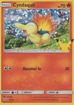 Cyndaquil - McDonald's Collection 25th Anniversary (Promo) [MCD25-10]