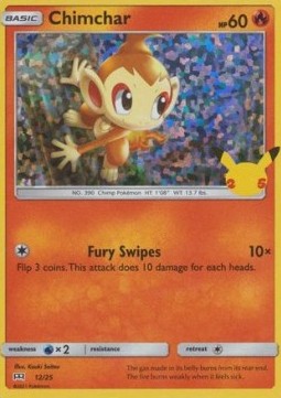 Chimchar - McDonald's Collection 25th Anniversary (Promo) [MCD25-12]