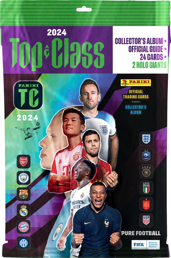 Panini Pure Football Top Class 2024 Starter Pack Kortspil