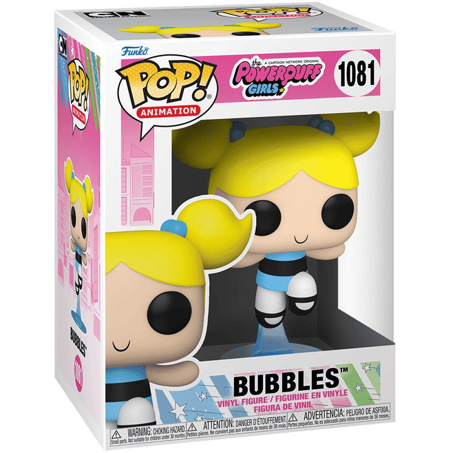 Funko POP Cartoon Network Powerpuff Girls Bubbles 1081 Figur