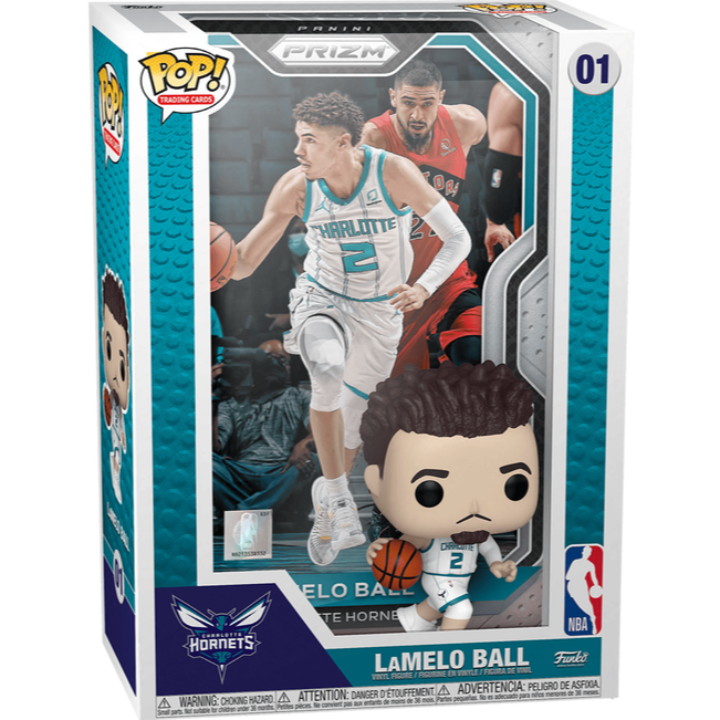 Funko POP! - Trading Cards: LaMelo Ball (Panini Prizm) #01 Action- og legetøjsfigurer Funko POP!