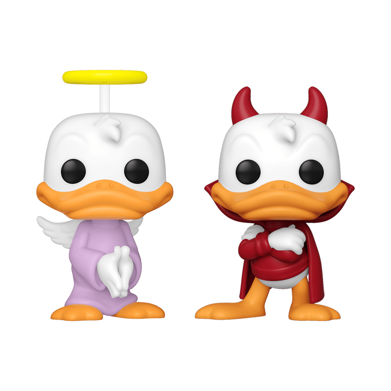 Funko POP! - Donald Duck: Donald's Shoulder Angel & Devil - 2 Pack (Wondrous Convention Exclusive)