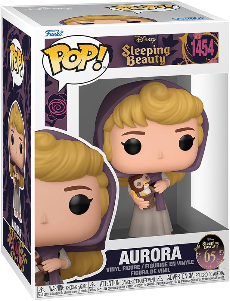 Funko POP! - Disney's Sleeping Beauty: Aurora with Owl #1454 Figur